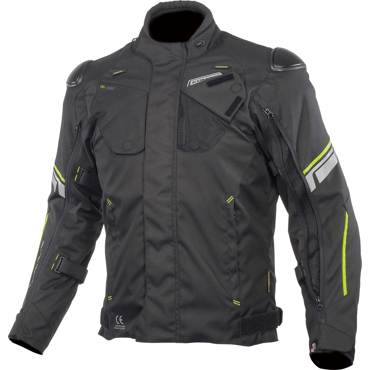 Komine JK-598 Protect Full Year JKT (Black) - 3XL EU and 4XLEU