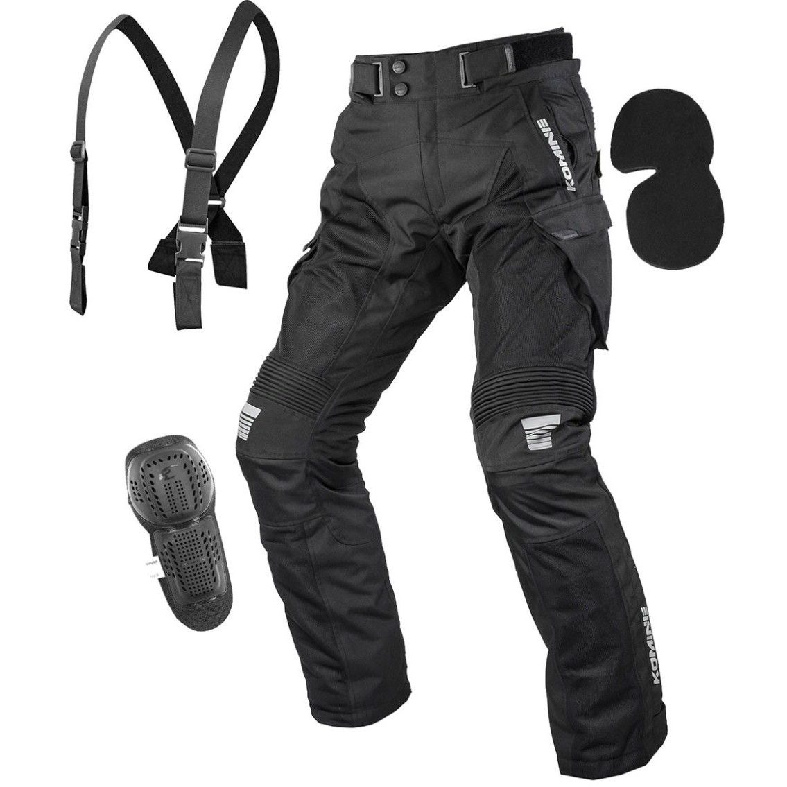 Komine PK-746 Protect Adventure Mesh Motorcycle Pants – Zarkie Moto