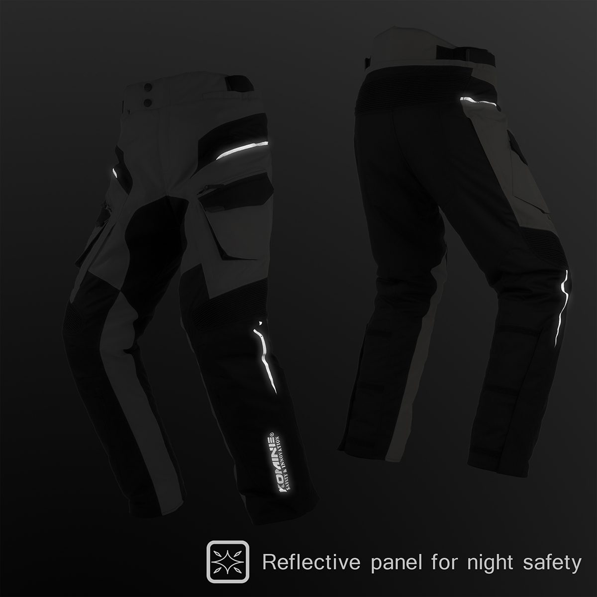 Komine PK-929 Protect FY Pants (Black) – Zarkie Moto