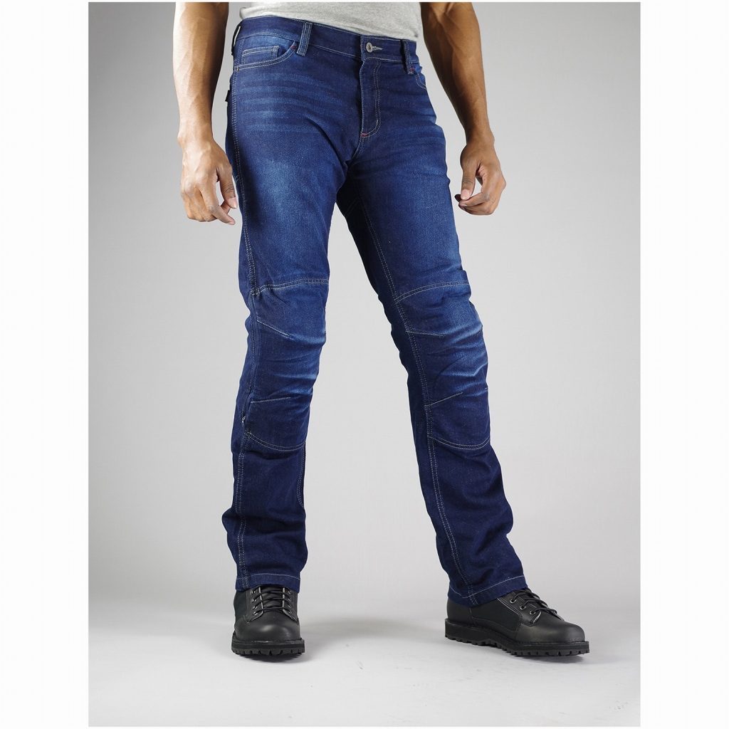 Komine PK-726 Full Year Kevlar Denim Jeans -Indigo Blue – Zarkie Moto