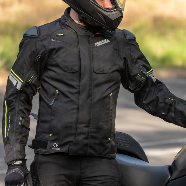 Komine JK-598 Protect Full Year JKT (Black) - 3XL EU and 4XLEU
